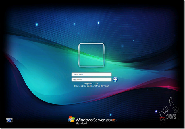 Gorgeous Windows 7 logon screen